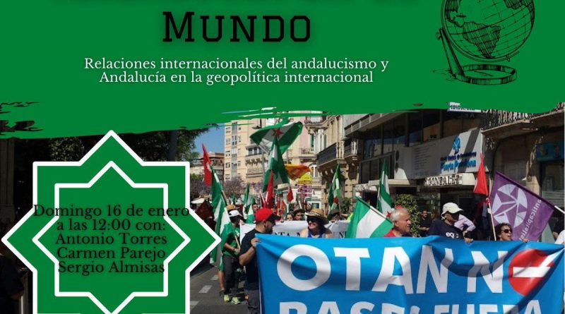 Geopolítica andaluza y relaciones internacionales del andalucismo