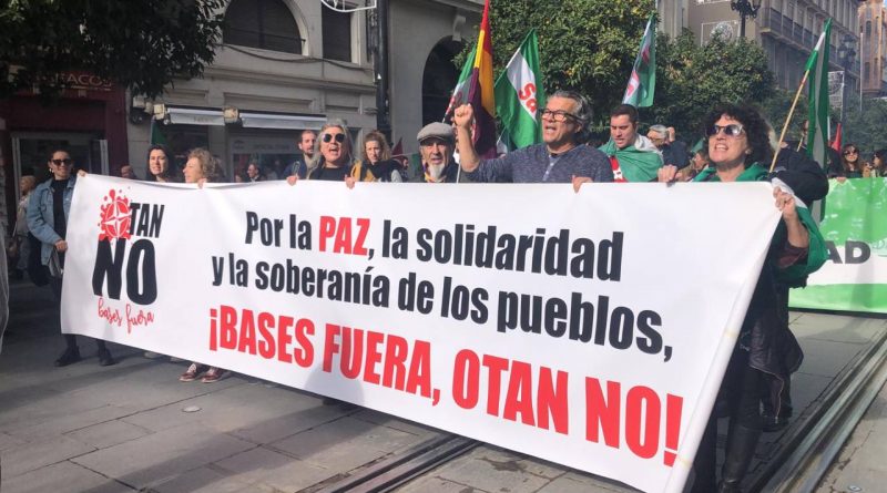 Crónica del 4D. Andalucía por su soberanía: ahora más que nunca “Bases fuera, OTAN NO”